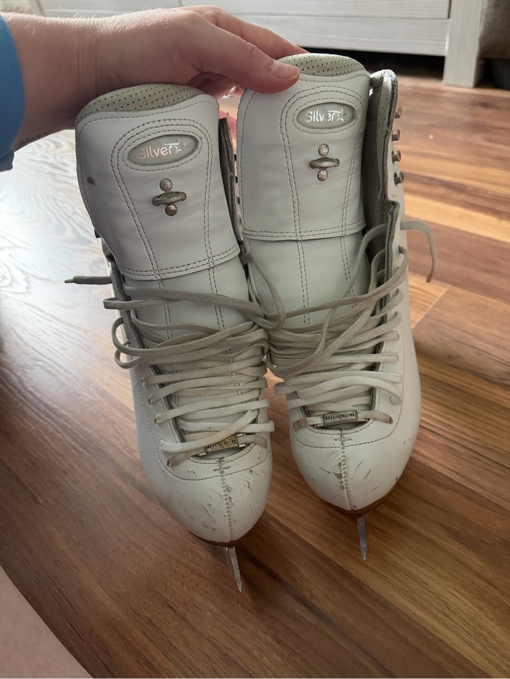 Riedell Silver Stars with JW Pattern 99 Blades